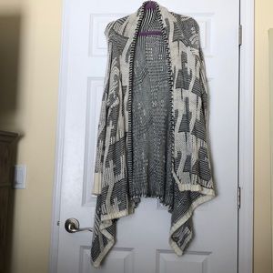 Tobi drape cardigan